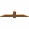 Ekena Millwork Eugene Smooth Timber Gable Bracket, Western Red Cedar, 36"W x 9"H x 1 1/2"D x 3 1/2"F, 6/12 Pitch GBW036X09X0204EUG00SWR - alternate 4